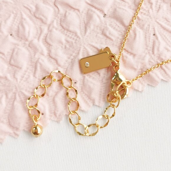 Kate Spade Haute Stuff Chihuahua Pendant Necklace in Gold - Picture 4 of 4